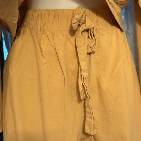 Stylish Tan Jumpsuit - Picture 3 of 9